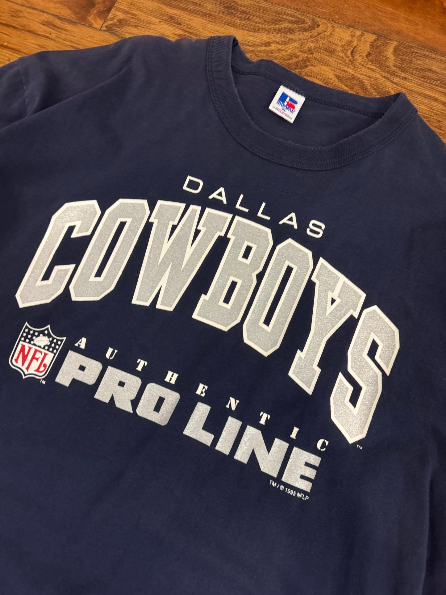 1995 Dallas Cowboys Pro Line Spell Out Tee (XL)