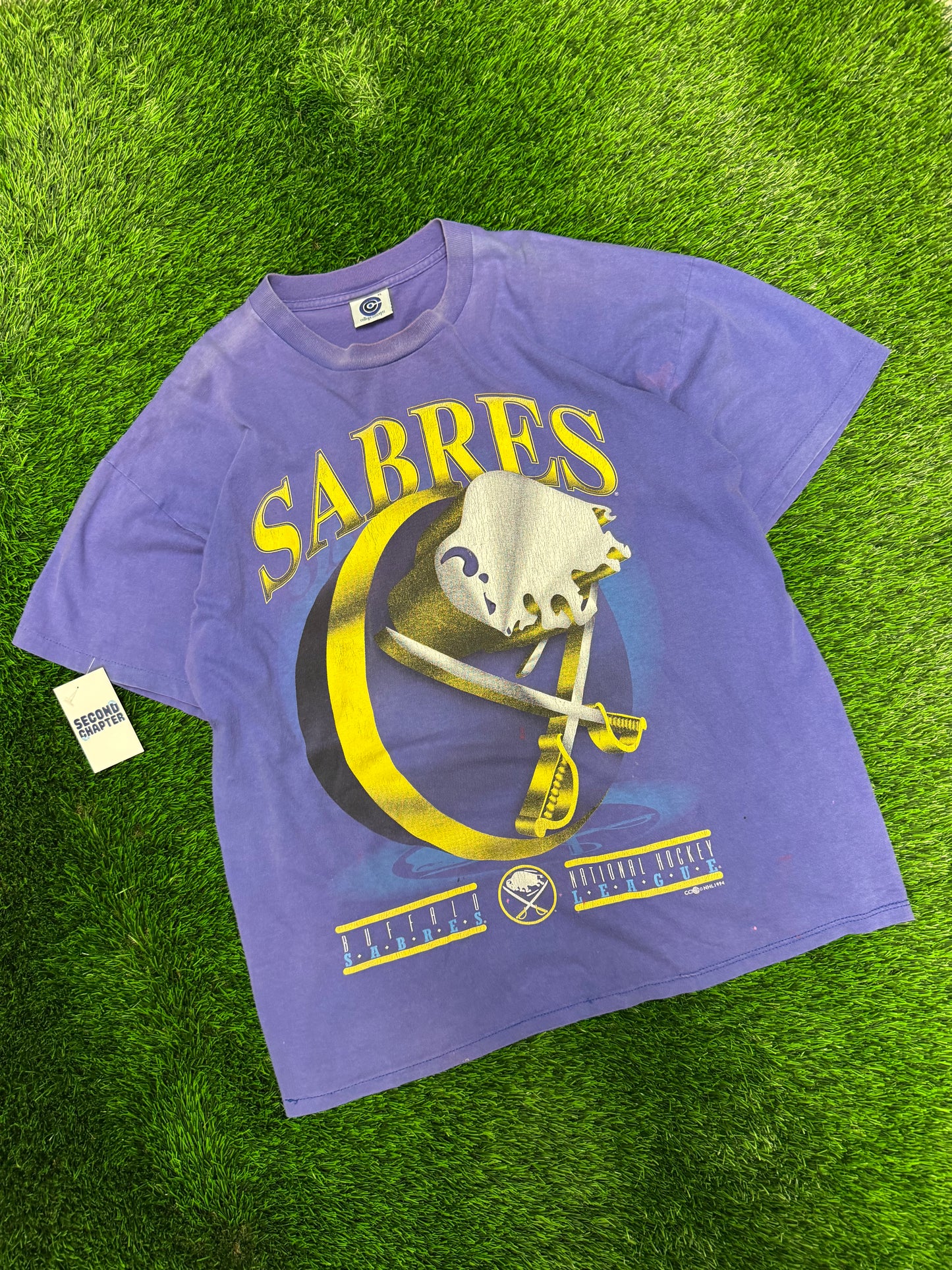 1994 Buffalo Sabres Vintage NHL Hockey Tee (XL)