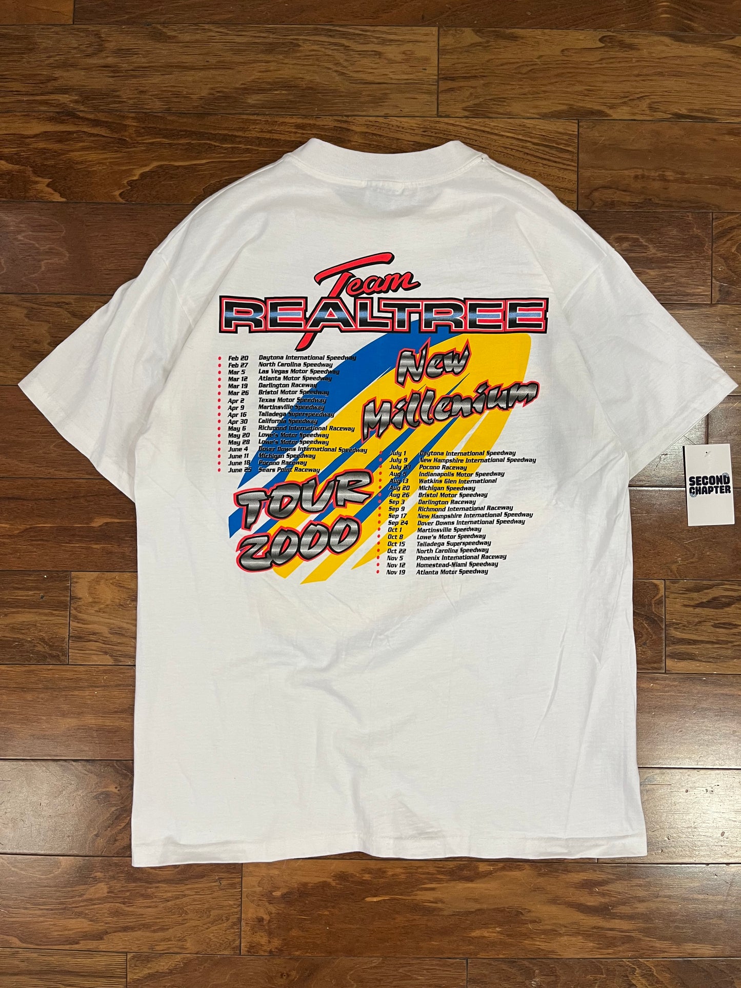 2000 Nascar Team Realtree Graphic Tee (L)