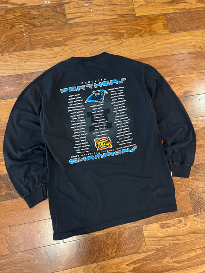 2003 Carolina Panthers Peppers & Davis Graphic Long-Sleeve Shirt (L)
