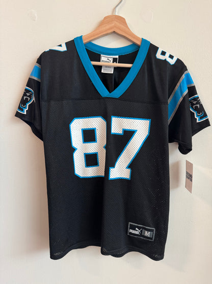 00s Carolina Panthers Muhsin Muhammad Puma Home Jersey (Youth M)