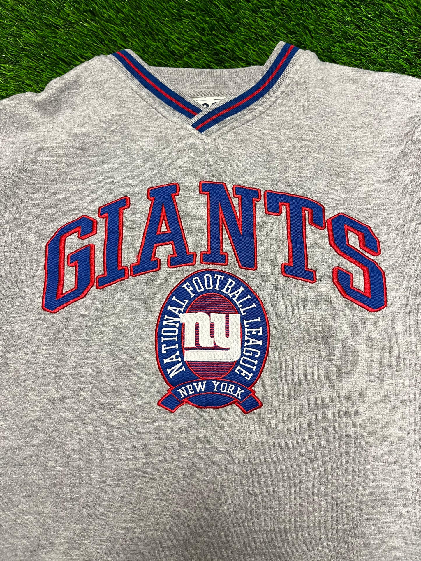 90s NY Giants Embroidered Lee Crewneck (L)