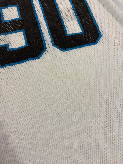 00s Carolina Panthers Julius Peppers Reebok Away Jersey (L)