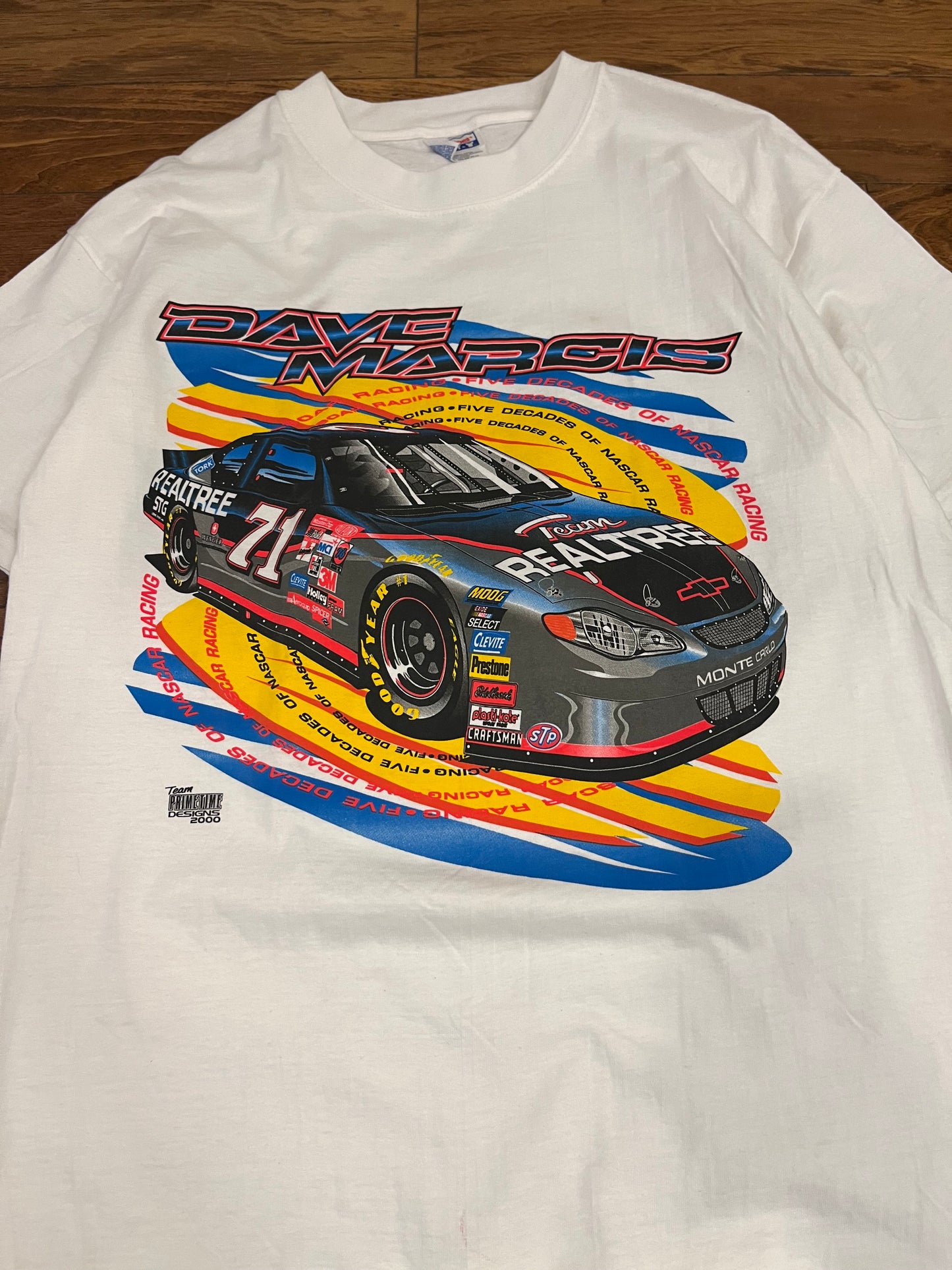 2000 Nascar Team Realtree Graphic Tee (L)