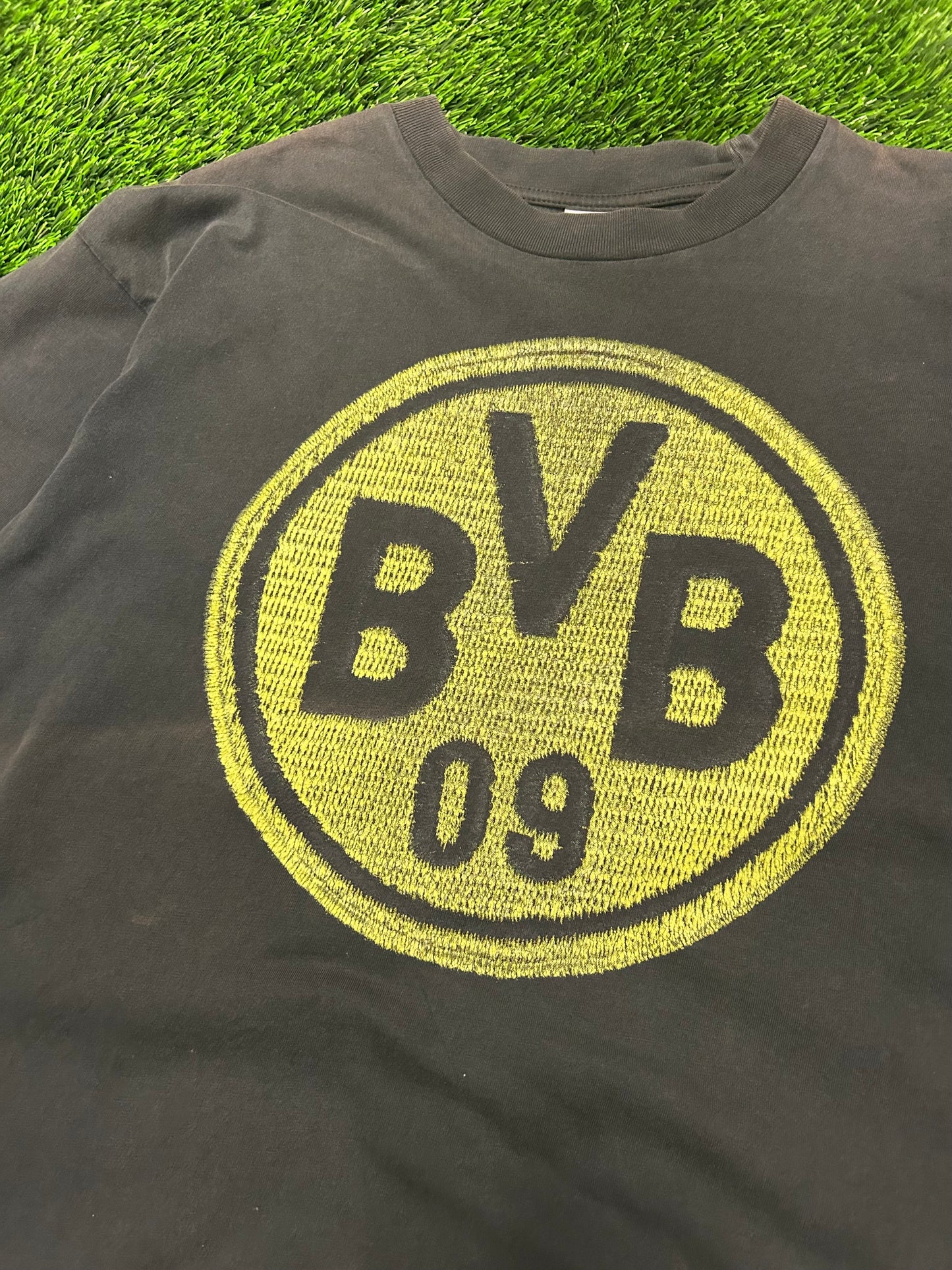 90s Vintage Nike Borussia Dortmund BVB Soccer Oversized Tee (M)