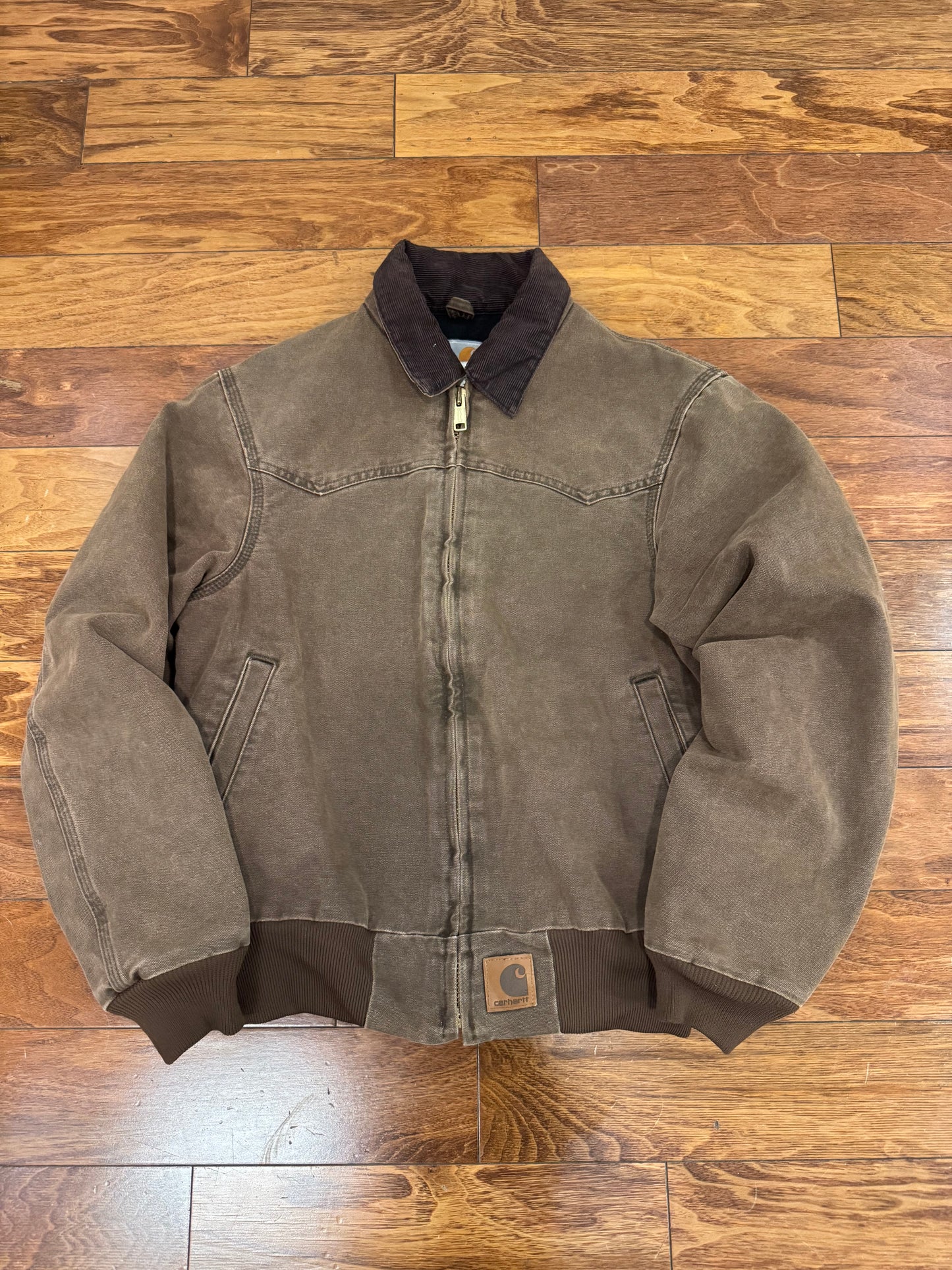 2002 Carhartt Santa Fe Mocha Jacket (S)