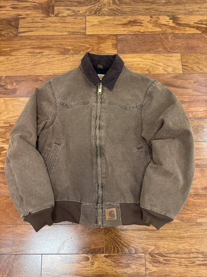 2002 Carhartt Santa Fe Mocha Jacket (S)
