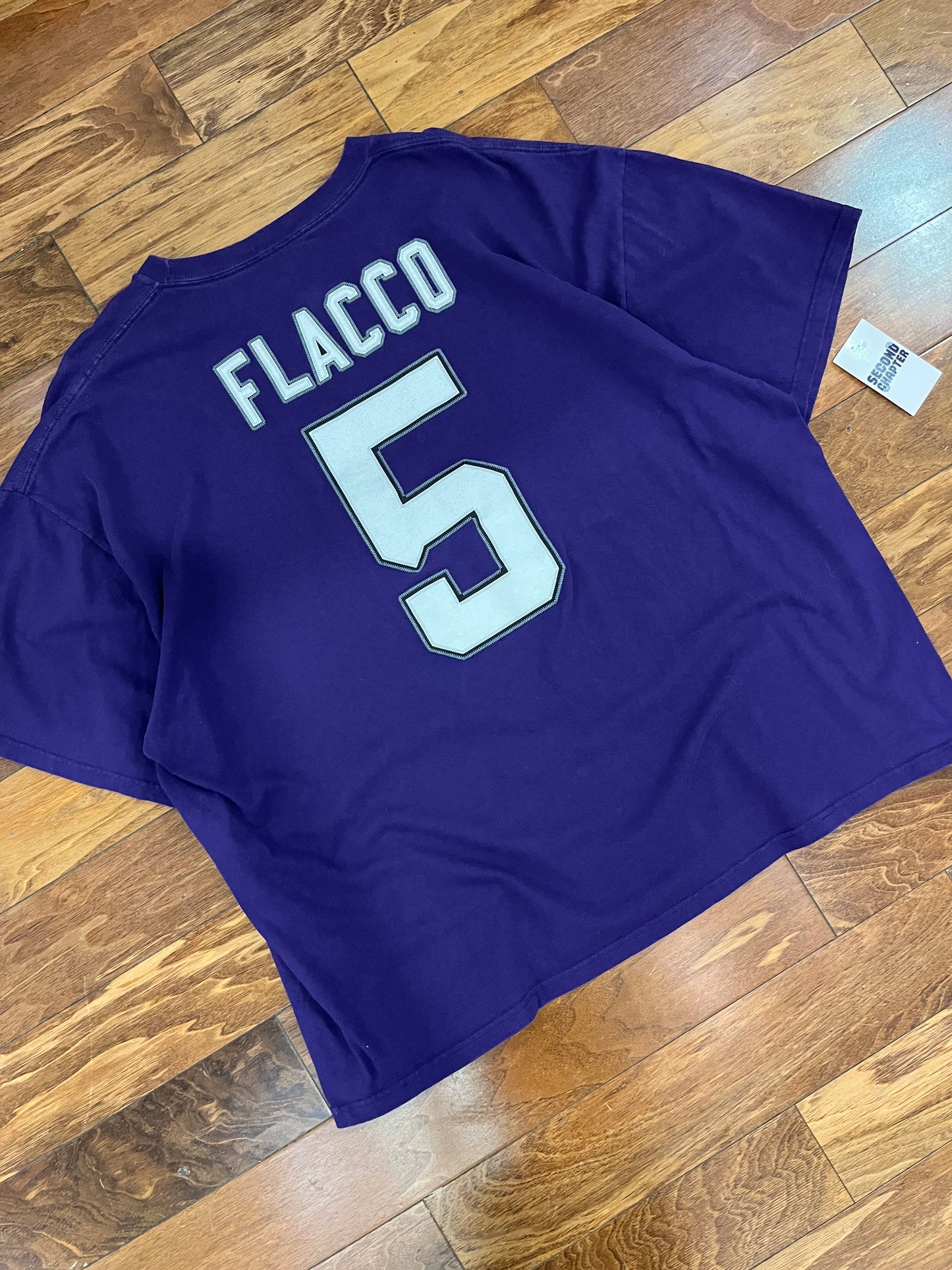 00s Baltimore Ravens Joe Flacco Jersey Tee (XXXL)