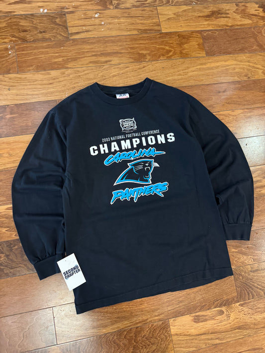 2003 Carolina Panthers Conference Champs Long-Sleeve (M)
