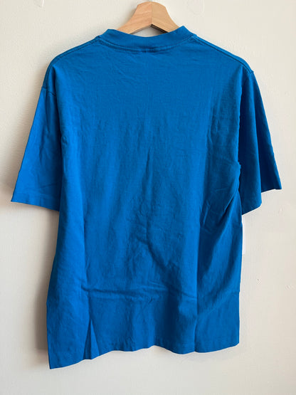 1995 Carolina Panthers Blue Helmet Tee (M)