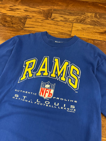 1995 St Louis Rams Spell Out Tee (XL)