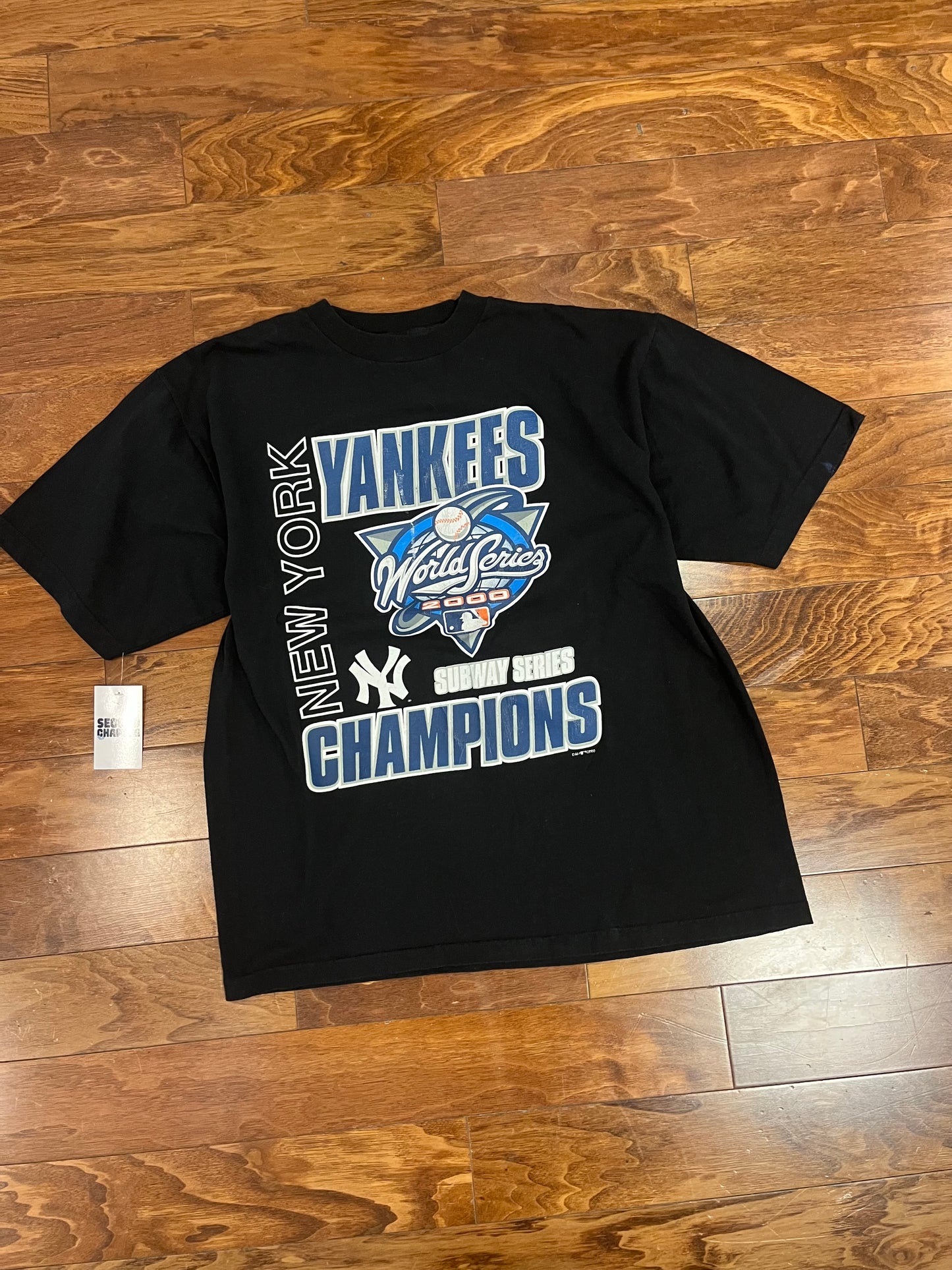 2000 Yankees Black Subway Series Tee (XL)