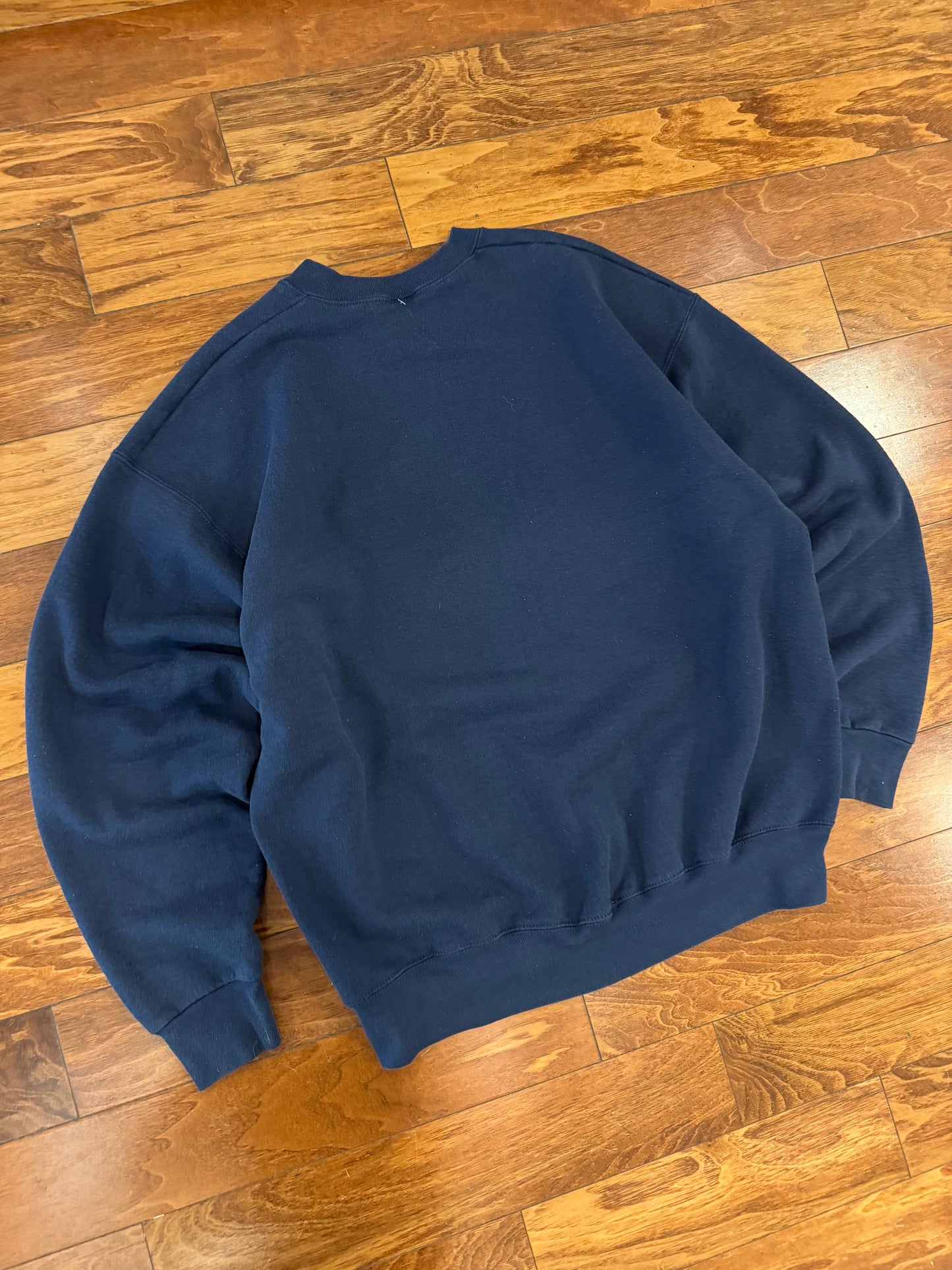 90s UNC Pro Player Navy Crewneck (XL)