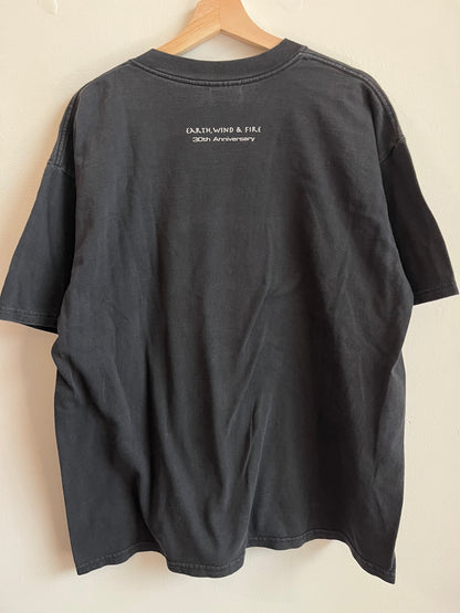 2001 Earth, Wind, Fire Cool Blue Tour Music Tee (XL)