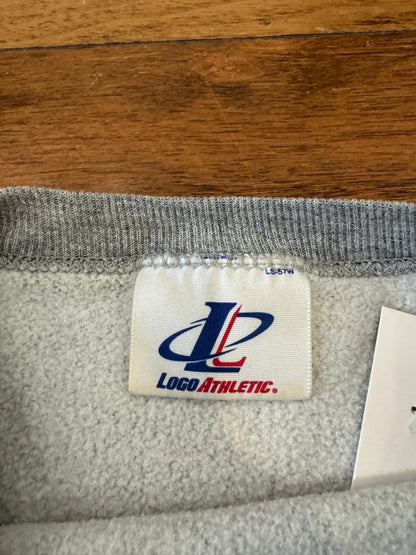 90s New York Giants Embroidered Logo Crewneck (L)