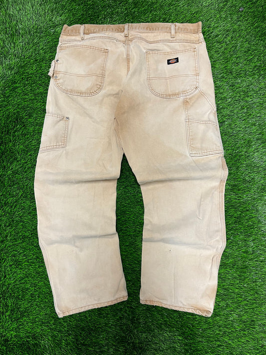 Dickies Black Tab Faded Tan Carpenter Pants (38 x 30)