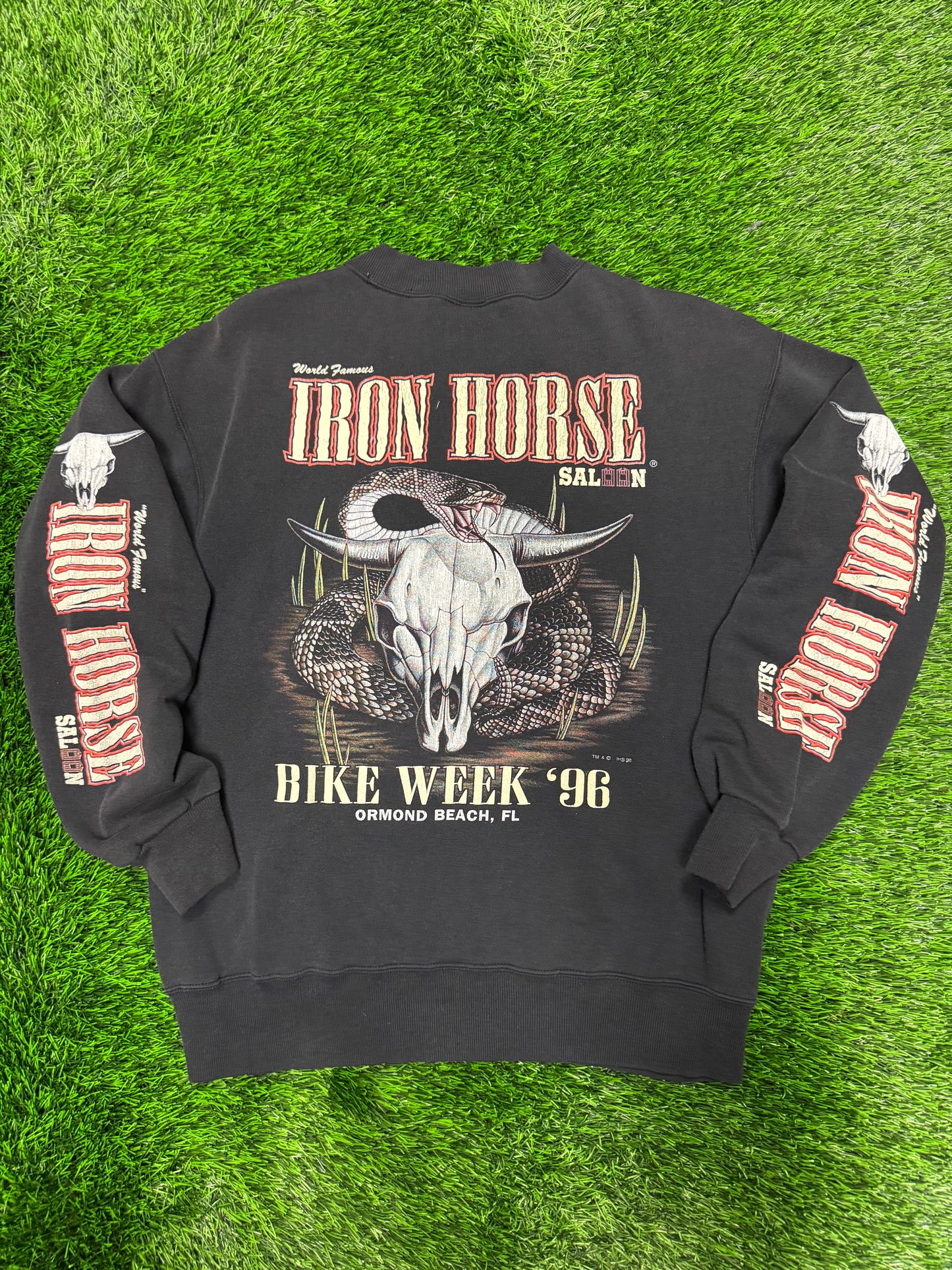 1996 Iron Horse Bike Week Vintage Crewneck (L)