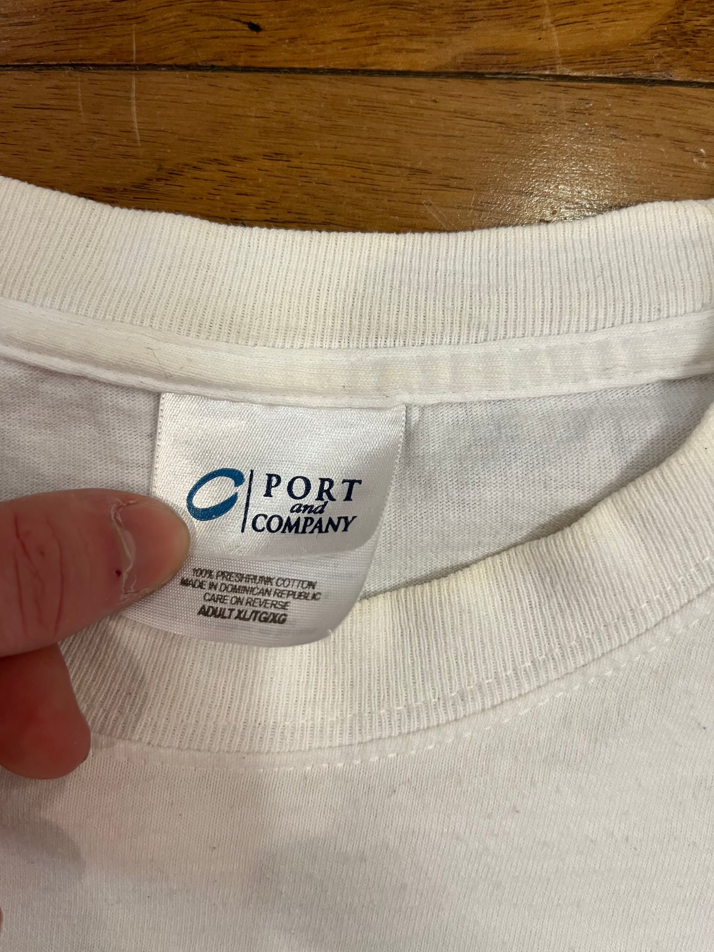 00s Ford Mustang Cobra White Tee (XL)