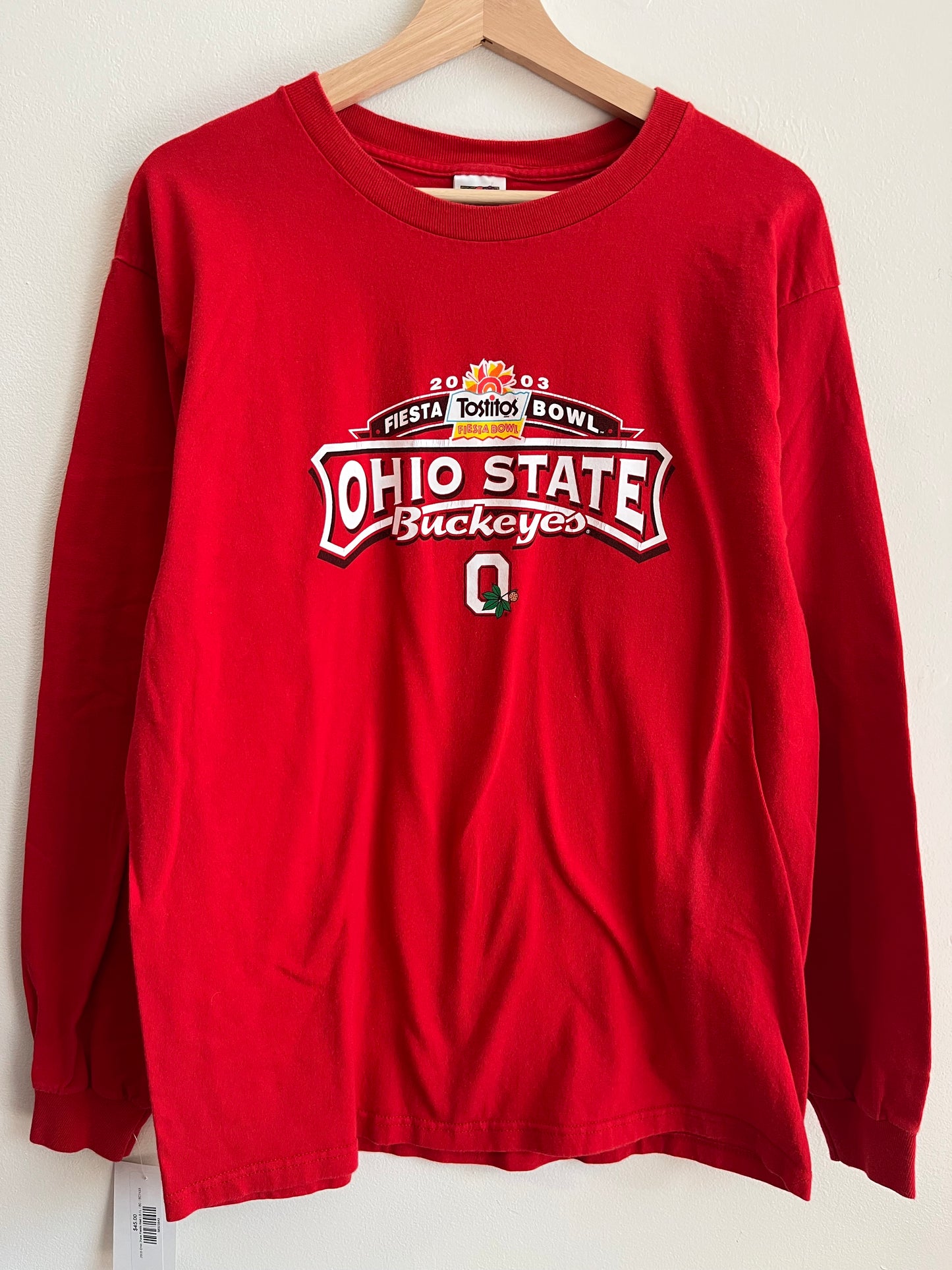 2003 Ohio State Fiesta Red Long Sleeve (L)