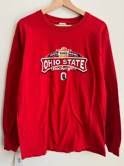 2003 Ohio State Fiesta Red Long Sleeve (L)