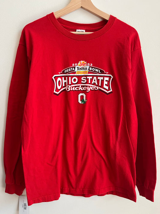 2003 Ohio State Fiesta Red Long Sleeve (L)