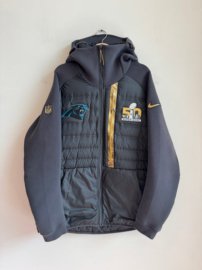 2016 Carolina Panthers Super Bowl 50 Aeroloft Full Zip Jacket (XL)