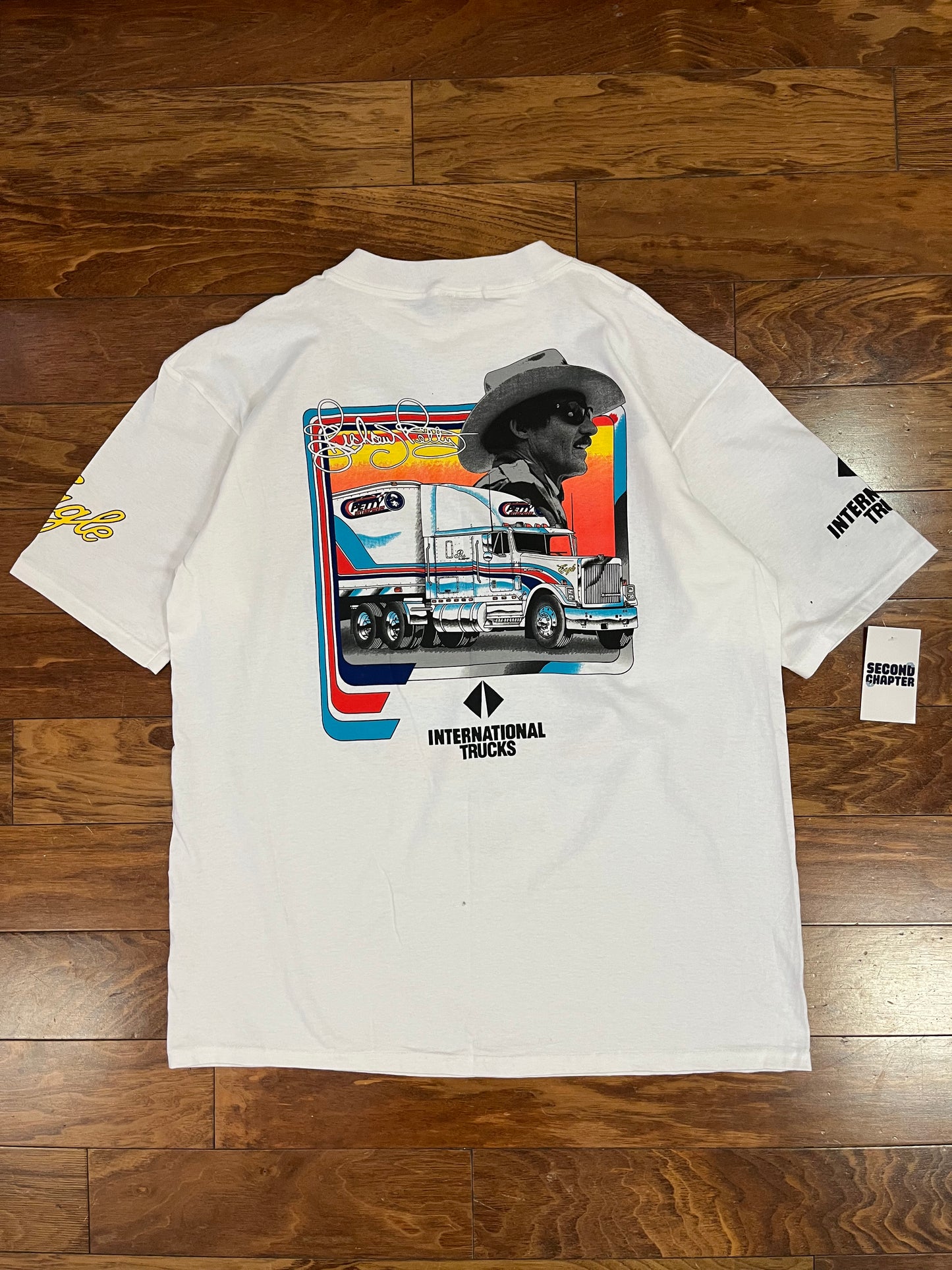 90s Richard Petty International Trucks Nascar Racing Tee (XL)