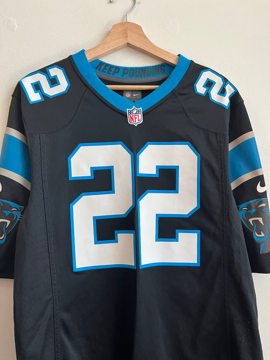 2022 Carolina Panthers Christian McCaffery Nike Home Jersey (M)