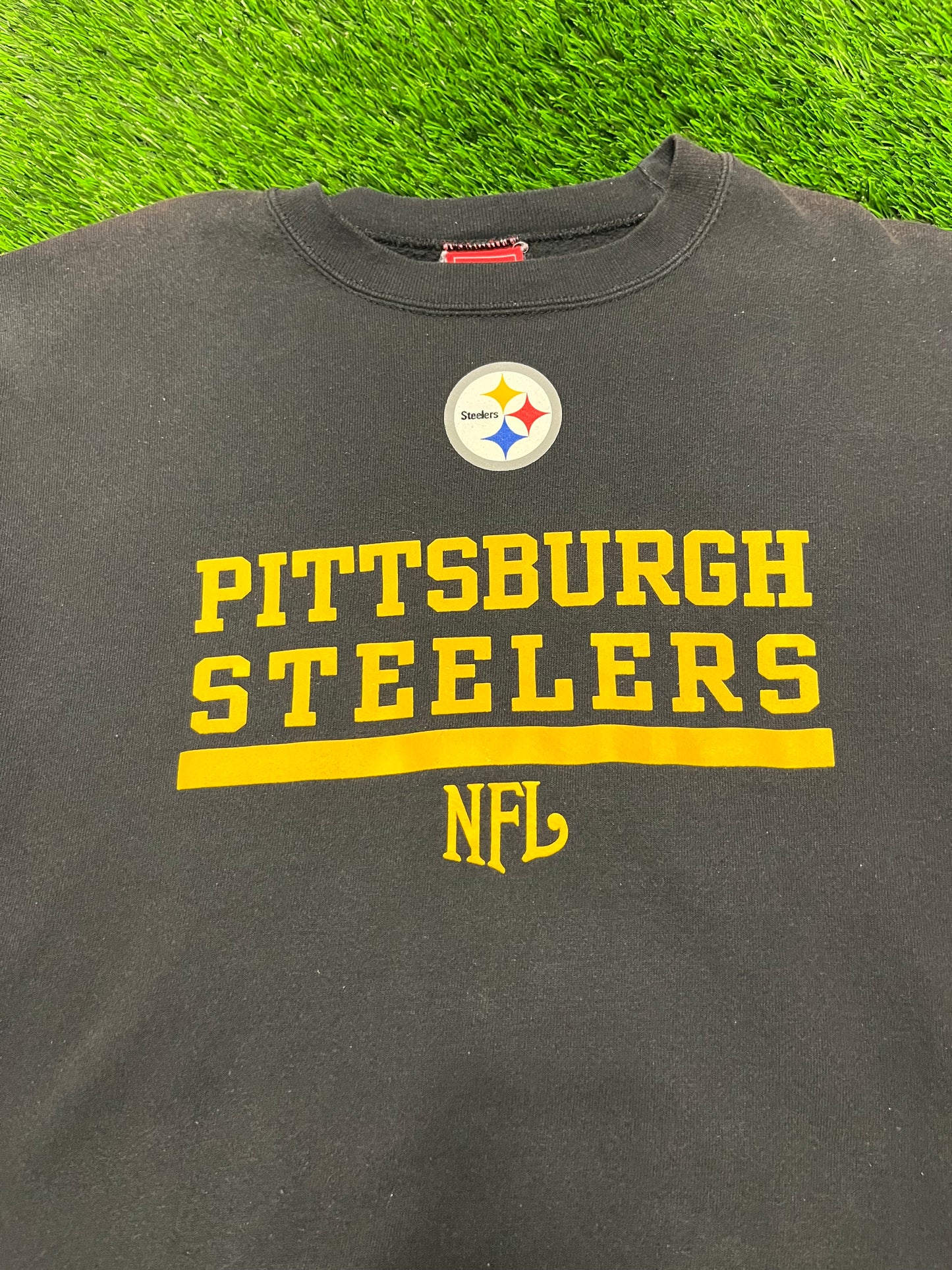 00s Pittsburgh Steelers Essentials Crewneck (XL)