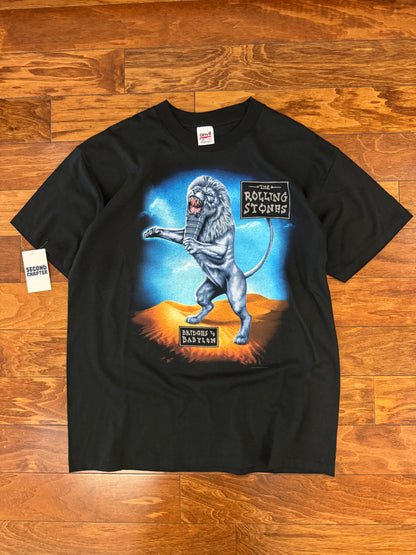 1997-98 The Rolling Stones "Bridges to Babylon" Rock Band Music Tour Tee (XL)