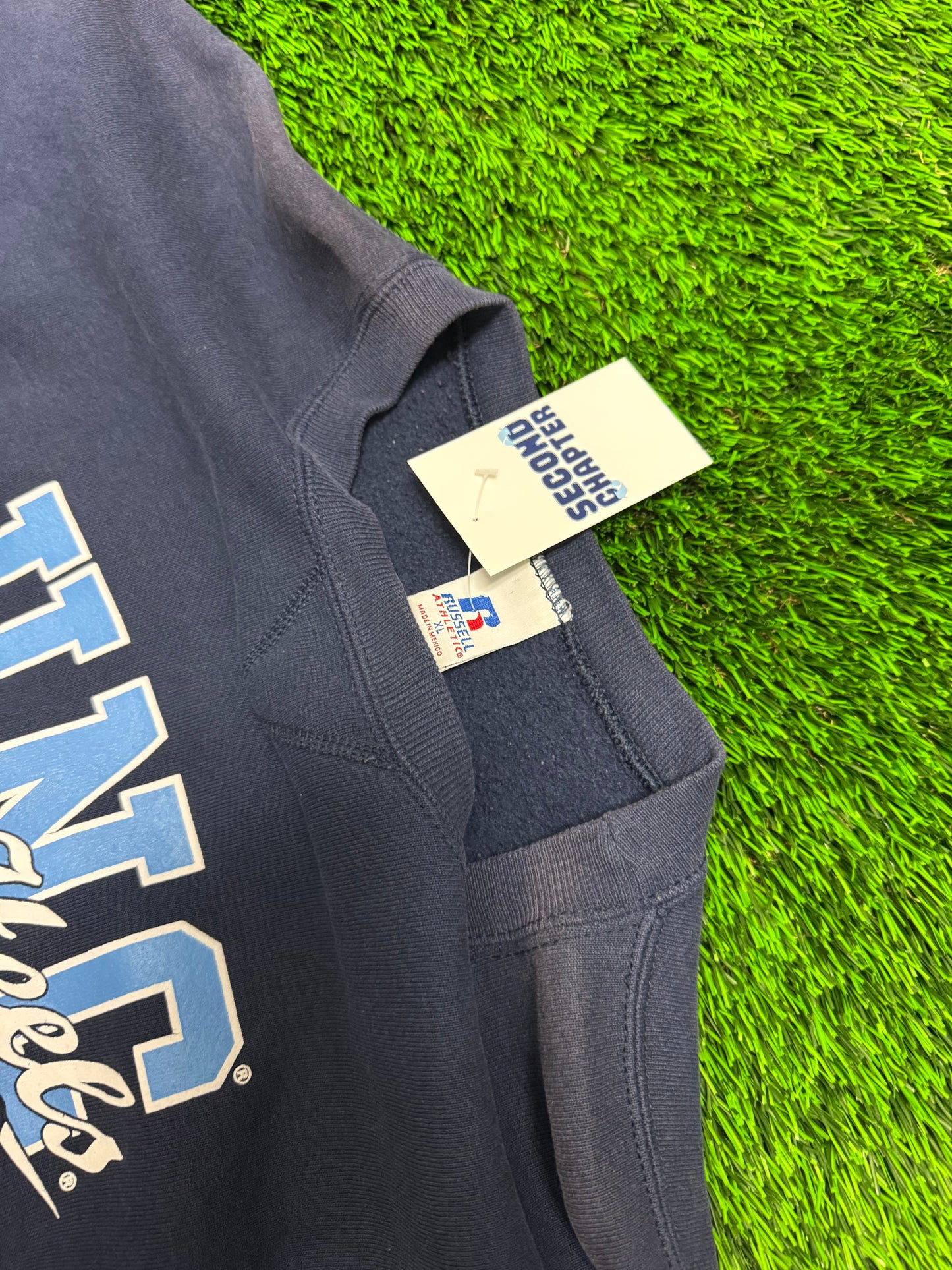 90s University of North Carolina UNC Tar Heels Vintage Russell Crewneck (XL)