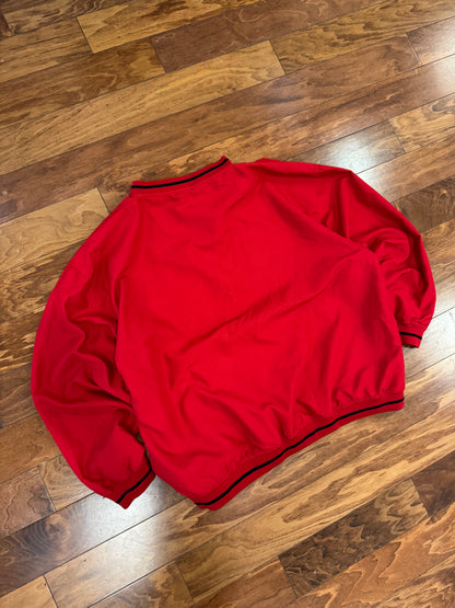 00s NC State Embroidered Spell Out Windbreaker (XL)
