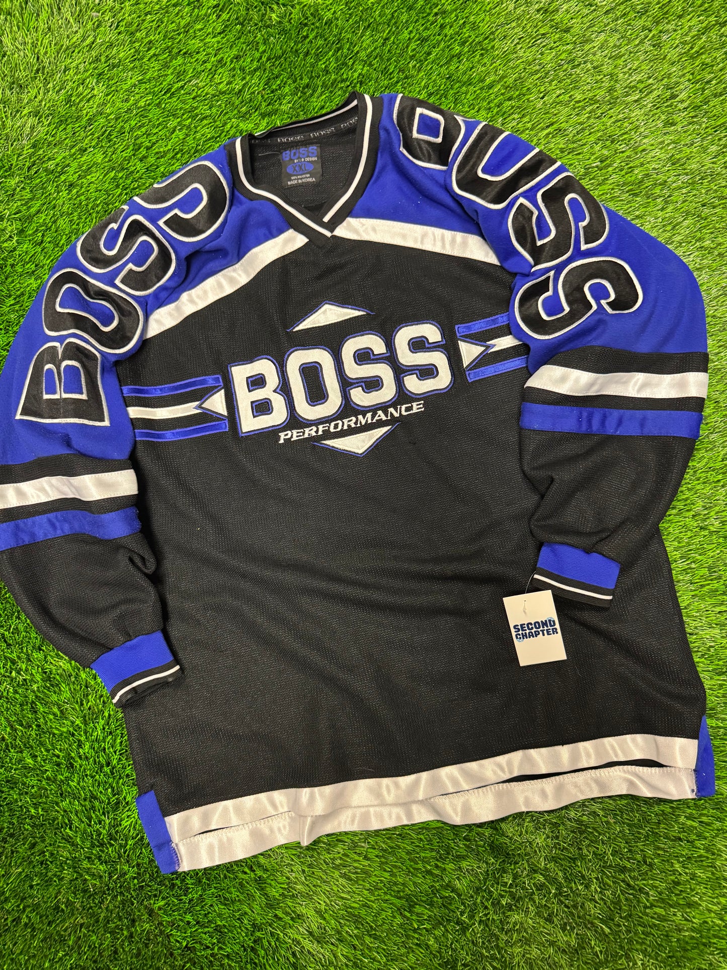 90s Boss Performance Vintage Oversized Hockey Jersey (XXL)