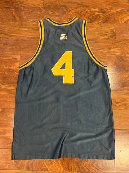 90s Michigan Starter Basketball Jersey (M)