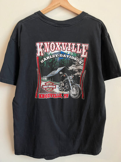 2002 Harley Davidson Motorcycles Knoxville Tennessee Eagle Tee (XL)