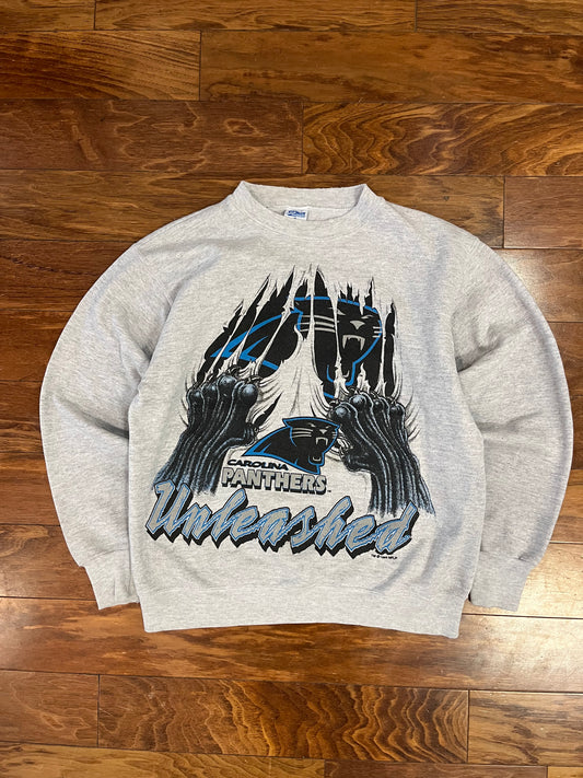 1993 Carolina Panthers Big Cat Scratch Crewneck (M)
