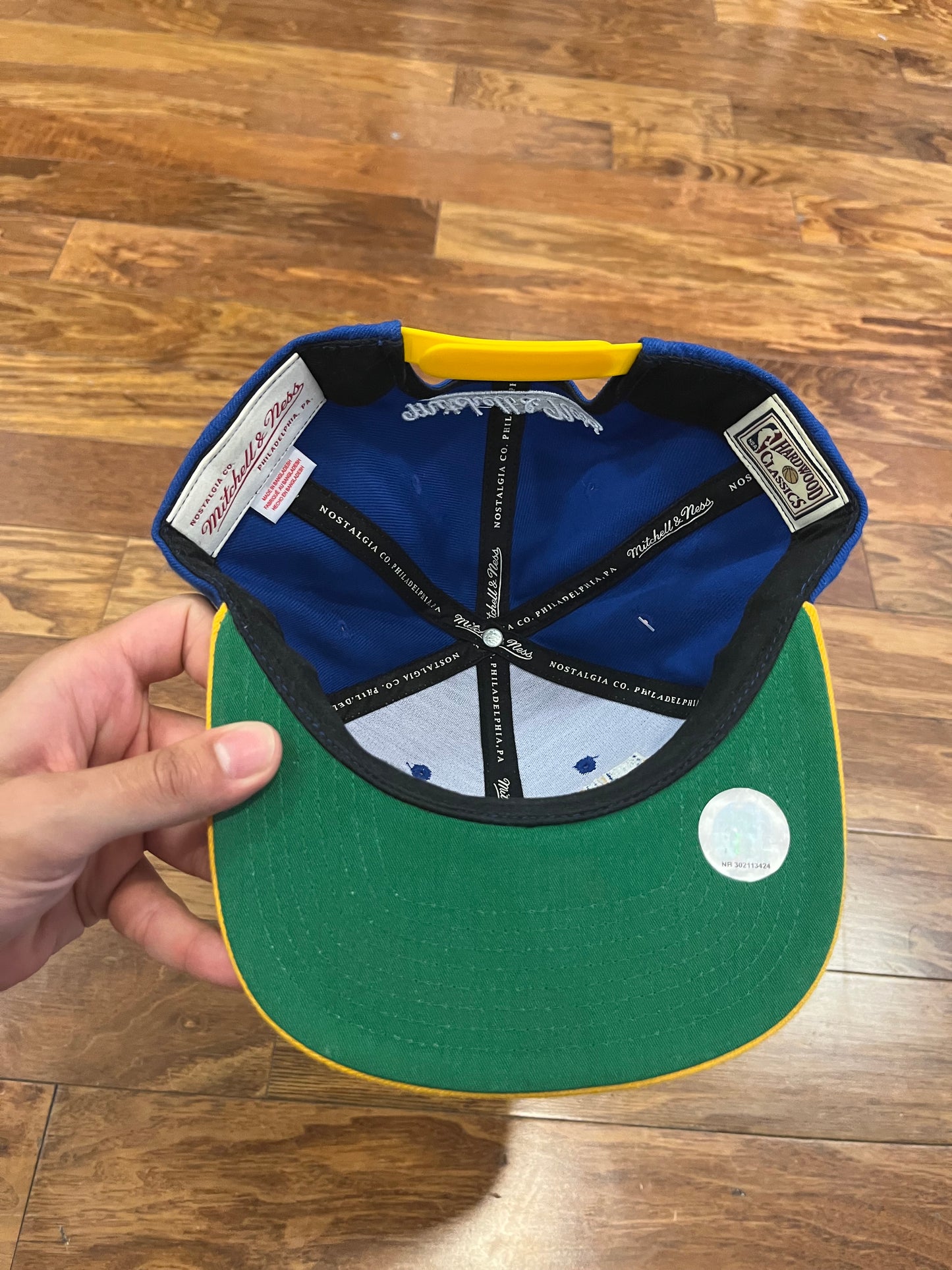 Golden State Warriors Mitchell & Ness Hat