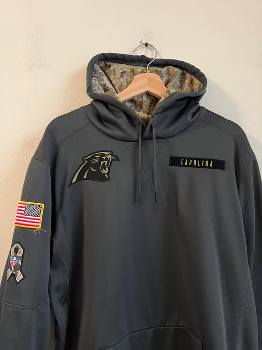 2016 Carolina Panthers “Salute To Service” Therma-Fit Hoodie (L)