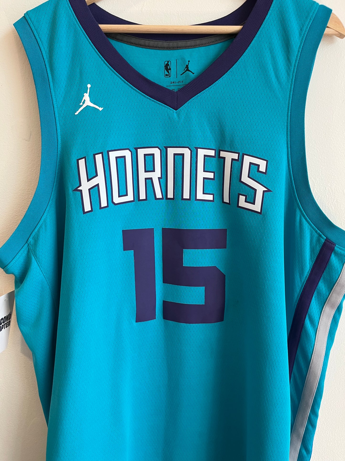 00s Charlotte Hornets Kemba Walker Nike Swingman Jersey (XXL)