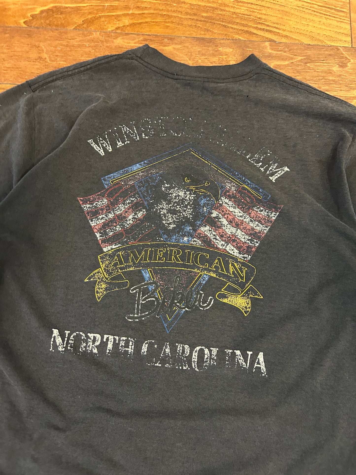 1991 Harley Davidson Eagle Graphic 3D Emblem Tee (XL)