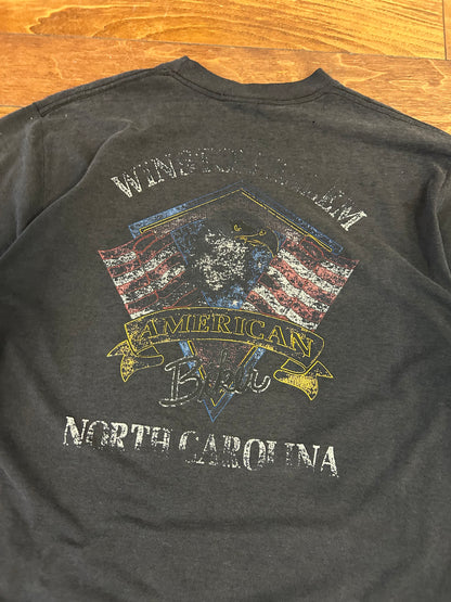 1991 Harley Davidson Eagle Graphic 3D Emblem Tee (XL)