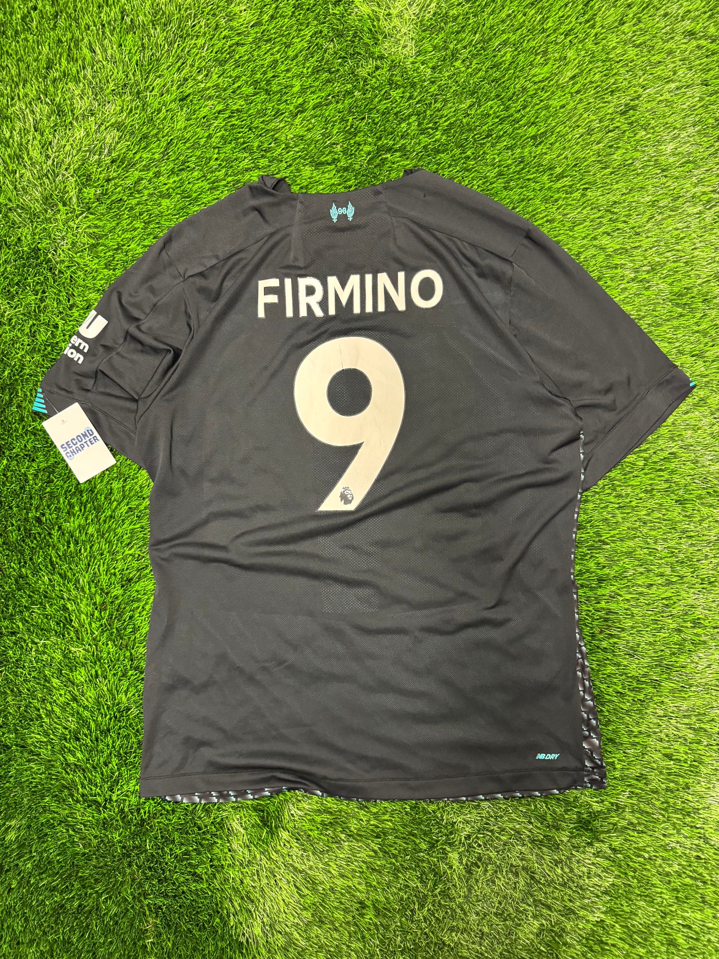 Liverpool Roberto Firmino #9 New Balance Jersey 2019/2020 Kit (XL)