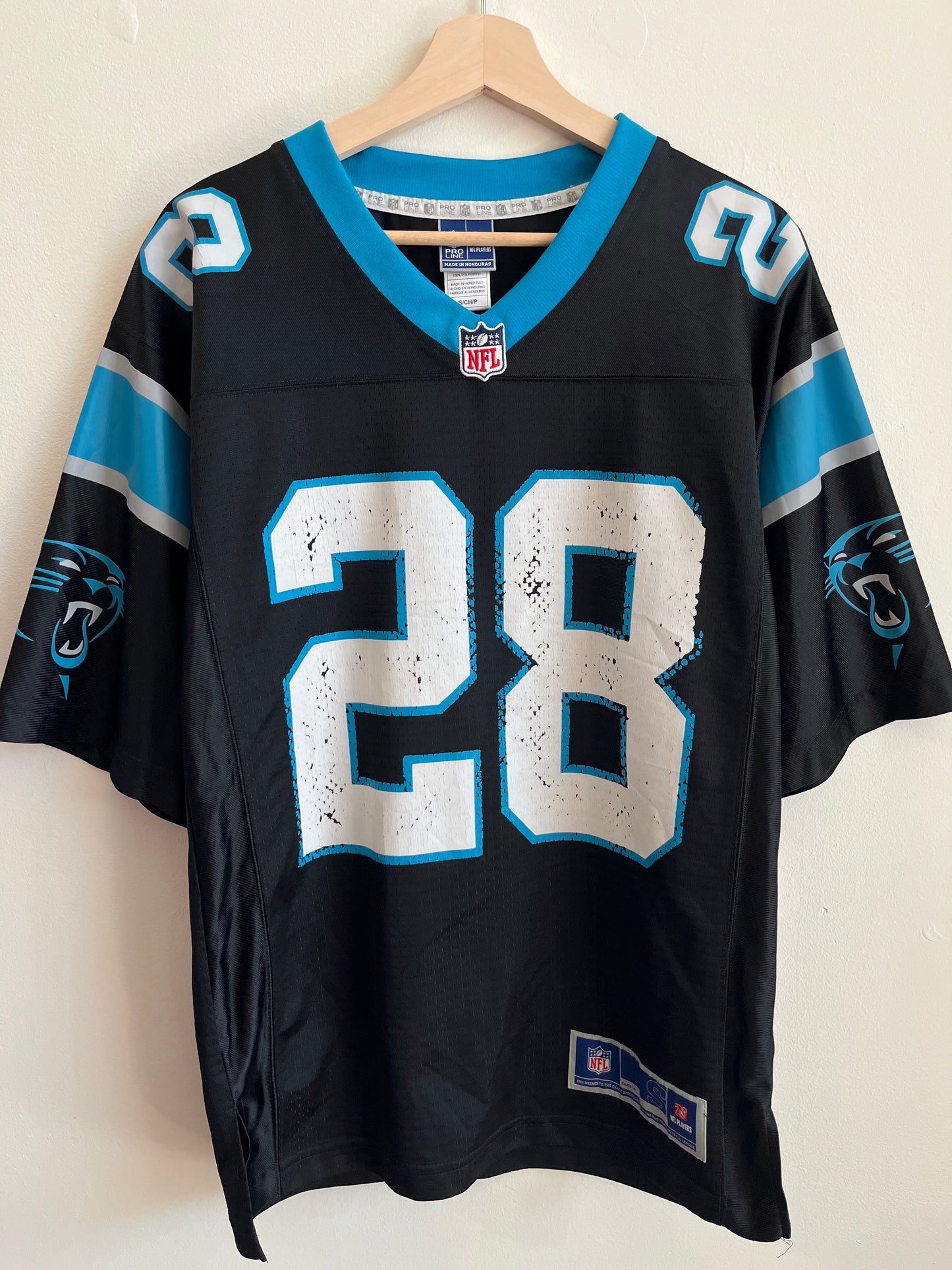 00s Carolina Jonathan Stewart NFL Players Jersey (S)