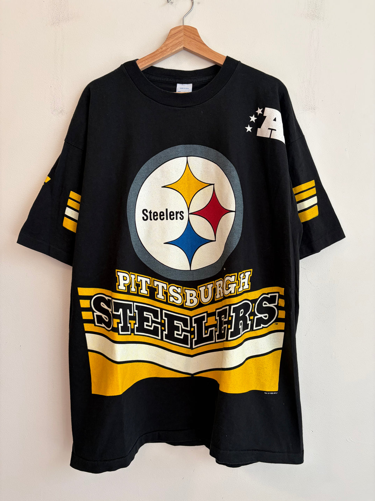 1995 Pittsburgh Steelers Salem AOP Tee (XXL)