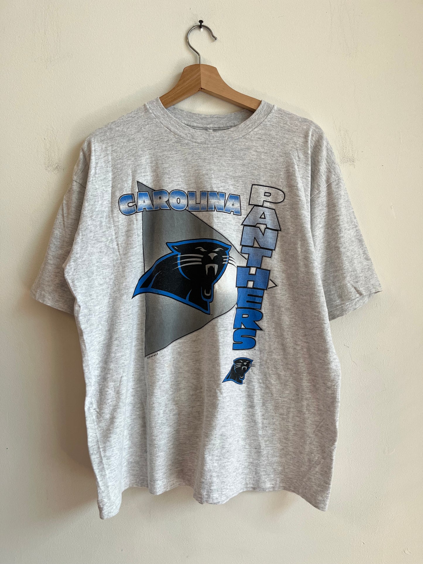 1993 Carolina Panthers Starter Vertical Spell Out Tee (L)