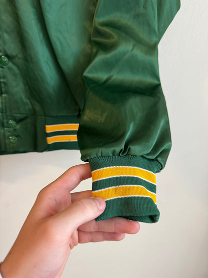 1992 Oakland Athletics Vintage Locker Line Satin Jacket (M)