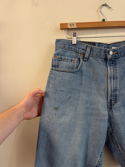 2001 Levi's 560 Mid Wash Shorts (34)