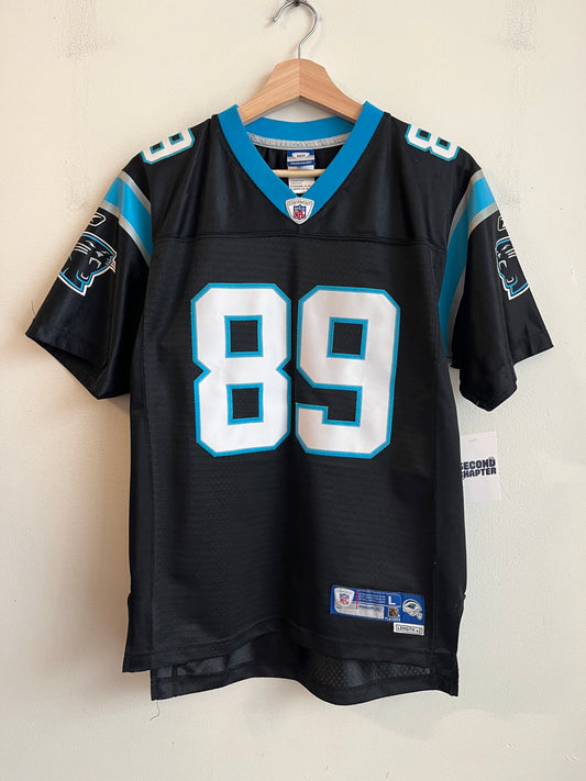 00s Carolina Panthers Steve Smith Stitched Jersey (Youth L)