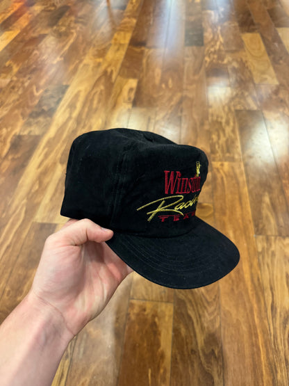 80s Winston Racing Team Black Hat (OS)