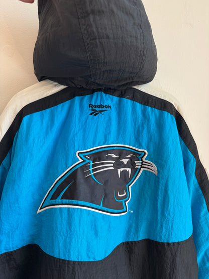 90s Carolina Panthers Reebok Pro Line Puffer Jacket (XL)